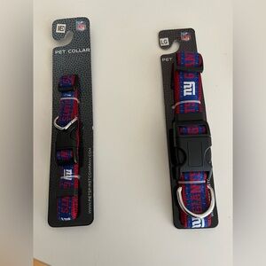 NY Giants Dog Pet Cat NFL Collar Football * Medium ONLY *